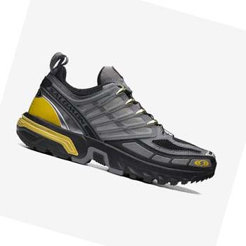 Salomon ACS PRO ADVANCED Erkek Spor Ayakkabı Gri Sarı | TR 3452KOR